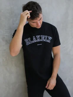 Varsity Relaxed T-Shirt*Blakely Clothing Fashion
