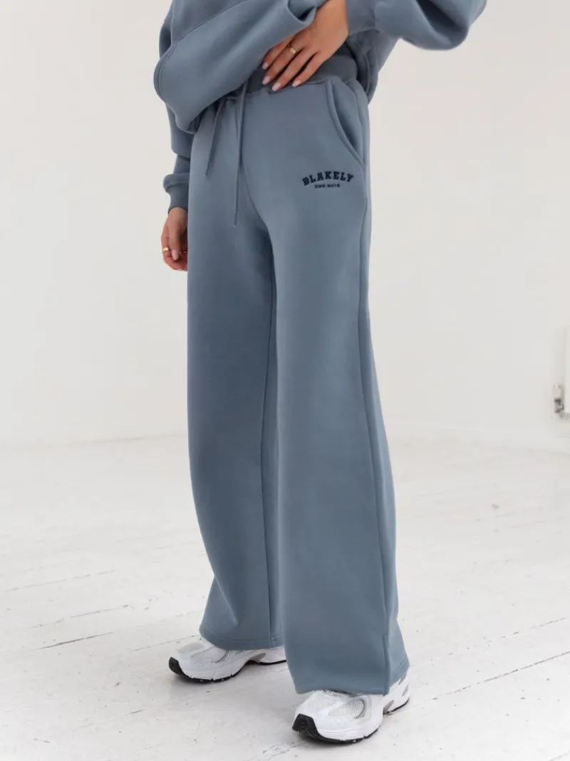 Varsity Wide Leg Sweatpants*Blakely Clothing Shop