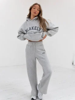 Varsity Wide Leg Sweatpants*Blakely Clothing Fashion